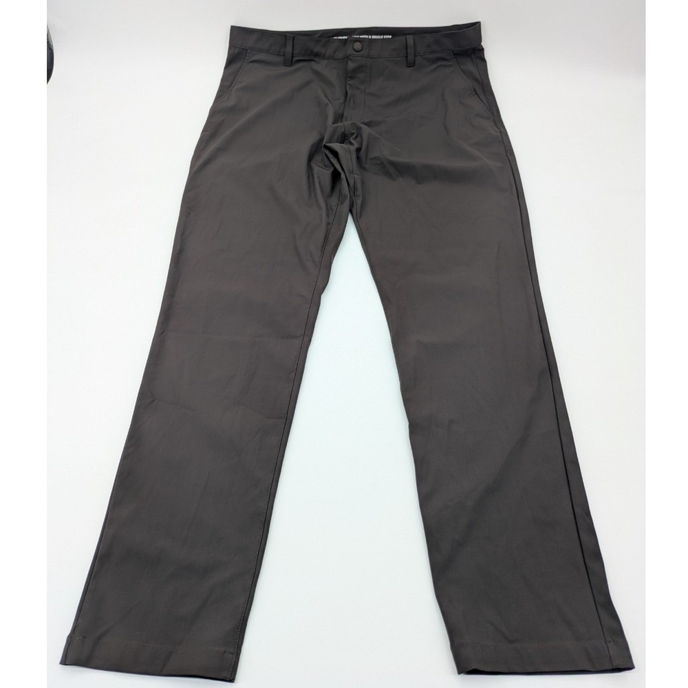Rhone Commuter Slim Pants Men's 38x33 Brown 100036 Performance Slim Straight‎